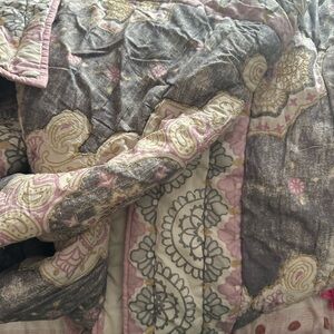 Pottery Barn teen full comforter and pillow case set